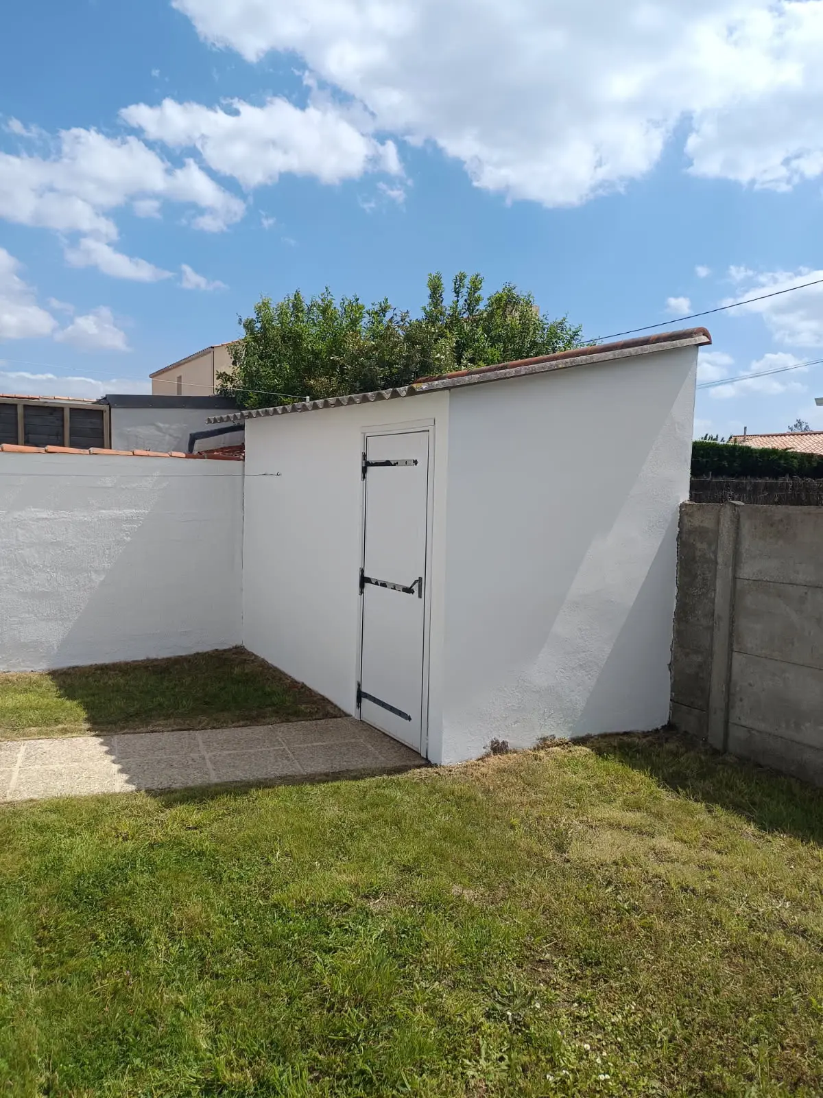 Après - Nettoyage et rénovation abri de jardin