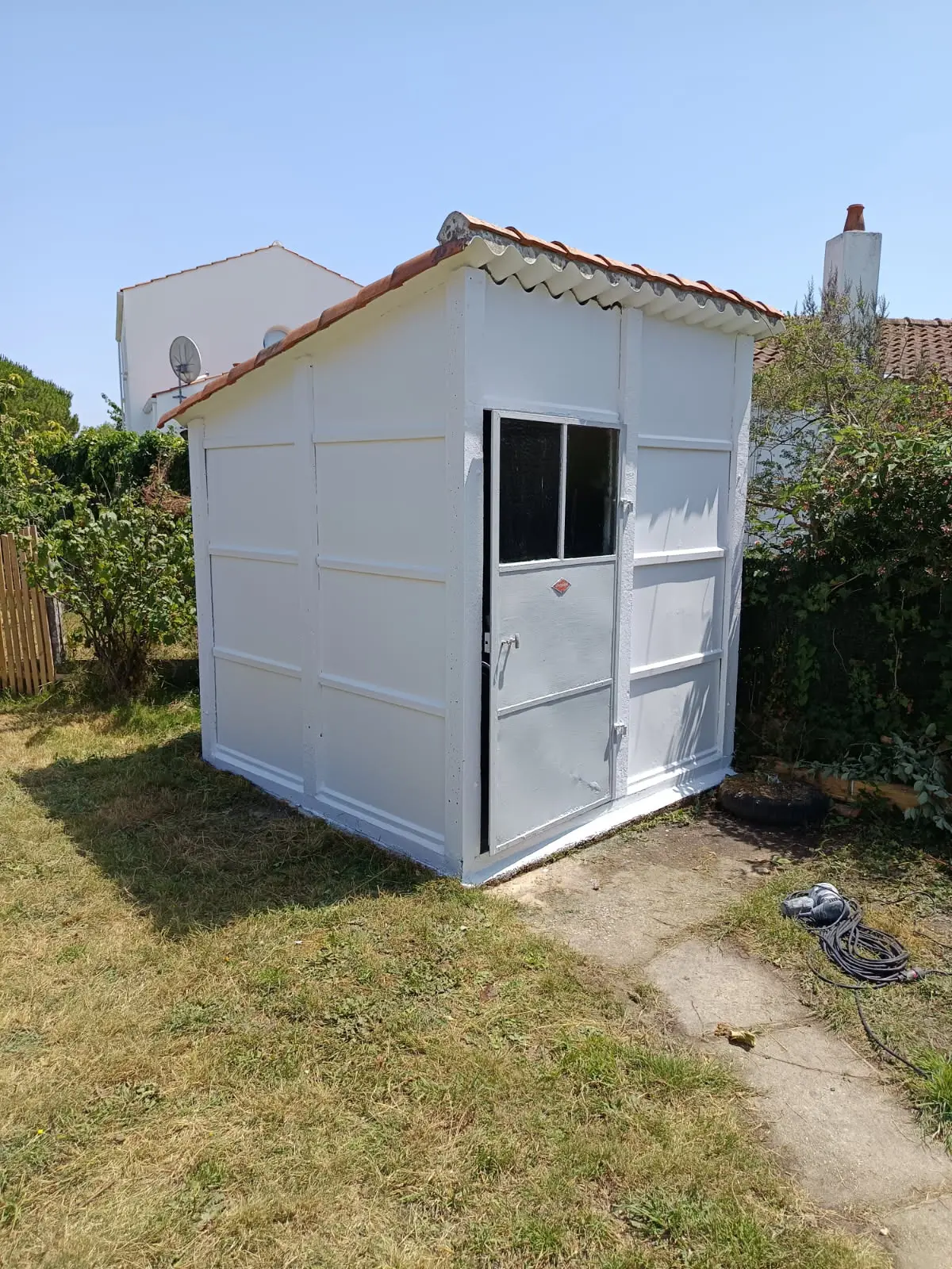 Après - Nettoyage et rénovation abri de jardin