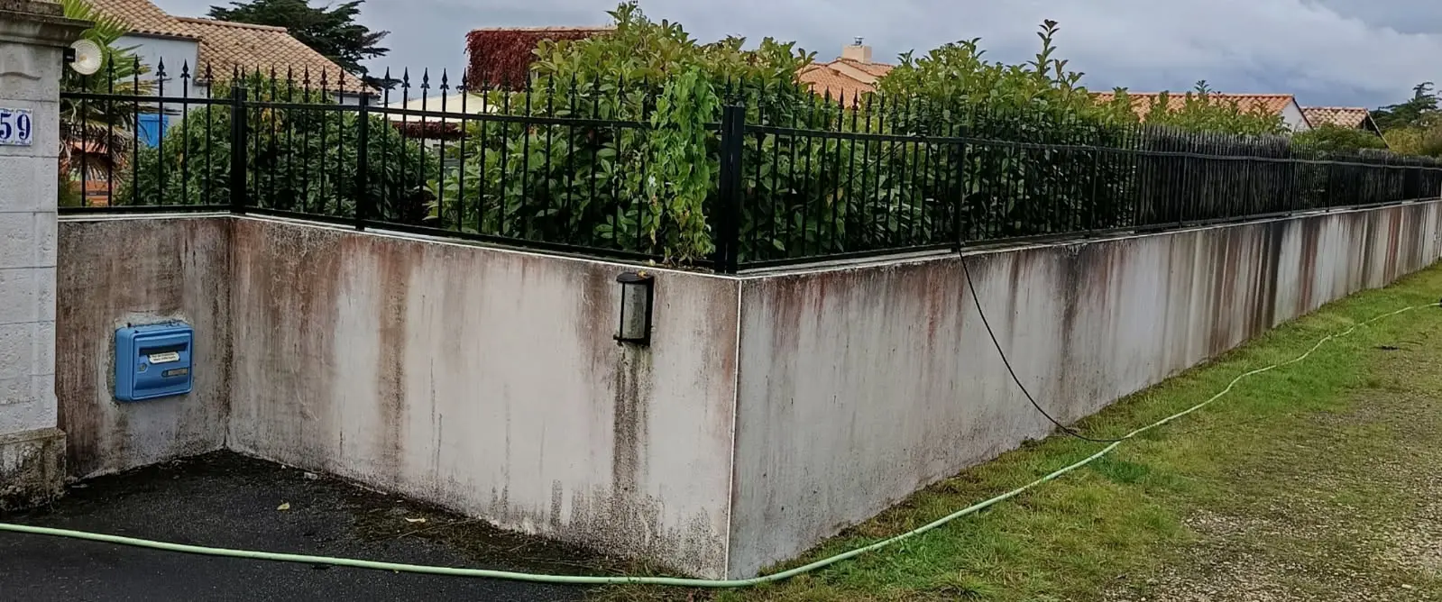 Avant - Peinture extérieure