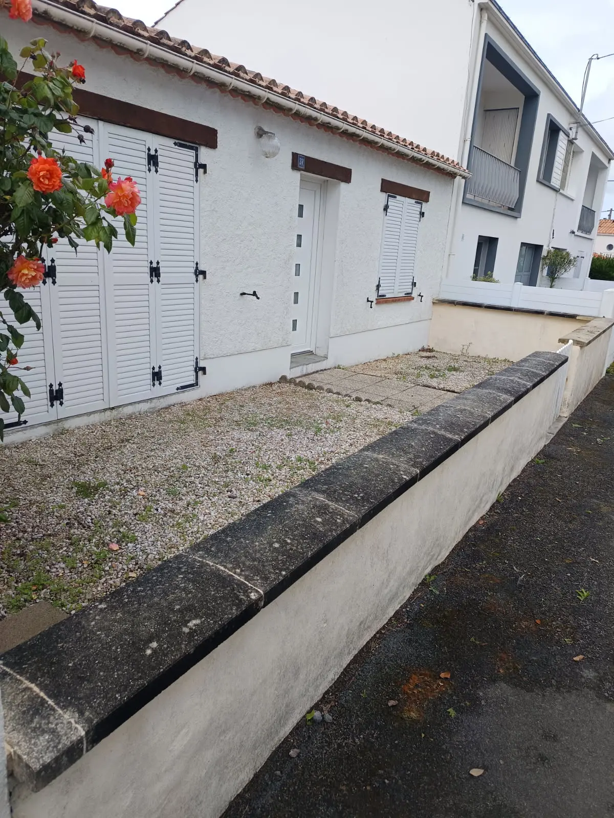 Avant - Aménagement de jardin